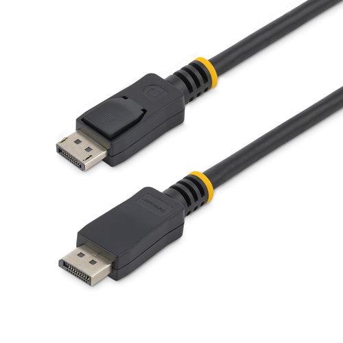 StarTech.com 50ft (15m) DisplayPort Cable - 1920 x 1200p - Displayport to Displayport Cable - DP to DP Cable for Monitor - DP Video/Display Cord - Latching DP Connectors - HDCP & DPCP